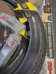 Gt Fat Freestyle Bmx Bike Tires + Fit Tubes 1PAIR 20"X2.35" Black New School. Fixed Price $39.99.