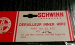 Schwinn Twin Speed Nos Approved Derailleur Inner Wire 65" Vintage. Fixed Price $25.00.