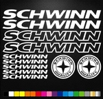 Fits Schwinn Vinyl Stickers Sheet Bike Frame Cycling Bicycle Mtb Road. Fixed Price $17.78.