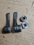 Shimano SL-1051 Downtube Shifters, 7-SPEED Index Shifting, Dark Grey, Used. Fixed Price $35.00.