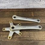 Vintage Sugino Gt Crankset 170MM 110 Bcd Bmx 80S Square Taper Silver Japan. Fixed Price $64.99.