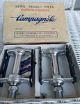 Campagnolo Record Super Lightweight Pista Track 1038/A Nos Nib Pedal Set. Fixed Price $325.29.