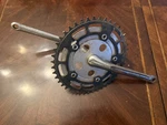 Vintage Mongoose Stamped Bmx Crank Japan 175MM 44 Tooth Original Chrome - Rusty. Fixed Price $139.99.