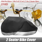 Tandem Bicycle Cover 2 Seater Bike Waterproof Sun Protector. Fixed Price $32.77.