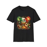 Mexican Fiesta T-shirt, Colorful Tequila And Guitar Perfect For 5 De Mayo. Fixed Price $19.98.