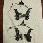 Vintage Tektro Cantilever Brake Set Complete With Straddle Cable And Hanger. Fixed Price $40.00.