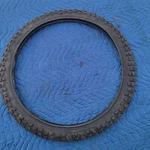 Raleigh Bmx Tire 80 Knobby Tread Old School 20X1.75 Burner Rampar Race Red Dot. Fixed Price $44.44.