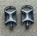 Survivor Suntour Xc Compe Pedals 9/16 Good Condition Black Cages Bmx. Fixed Price $175.00.