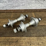 Vintage Suzue Sealed Bearing Bmx Hub Set 36H Silver Nutted Old School 110MM 80S. Fixed Price $125.54.