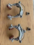 Vintage Dia Compe 5583 Center Pull Brake Set Front And Rear With Levers. Fixed Price $25.00.