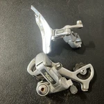 Vintage Shimano Deore RD-MT62 Derailleur Front/rear Set Mtb Long Cage. Fixed Price $35.00.