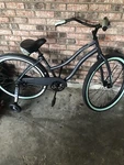 Huffy 26" Women Cranbrook Comfort Cruiser Bike W/ Perfect Fit Frame Gray. Fixed Price $226.41.