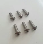 6 Pc Stainless Steering Wheel Screw Flat Bolt Kit For Nrg Nardi Personal Momo. Fixed Price $7.48.