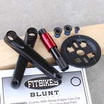 Fit Bmx Blunt 3PC Bicycle Cranks Black W/ Sprocket. Fixed Price $249.95.