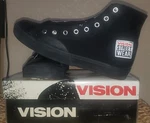 Vision Street Wear Men's Canvas Hi Top Retro Black Skate Shoe Size Us 9 Nos!. Fixed Price $250.00.