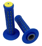Ame Old School Bmx Unitron Bicycle Grips - Blue Over Yellow. Fixed Price $37.99.