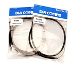 Dia-compe Bmx Bicycle Brake Cable Front And Rear Set Black. Fixed Price $28.99.
