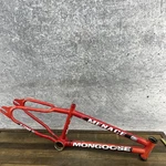 Mongoose Menace Mini Bmx Frame Red Looptail Og Vintage Old School 20 Race. Fixed Price $102.39.