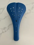 Old School Bmx Viscount Dominator 2166 Seat Saddle New Reissue Blue /black Rails. Fixed Price $44.99.