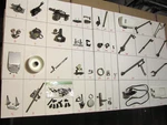 Dressmaker Model 408S Zig Zag Sewing Machine Repair Part Lots. Fixed Price $8.16.