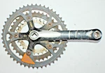 Shimano Exage 400LX Triple Crankset Black 175MM BCD104 FC-M400 Jis Usa Shipper. Fixed Price $77.92.