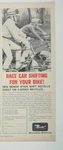 Race Car Shifting For Your Bike 1966 Bendix Stick Vintage Print Ad. Fixed Price $9.60.