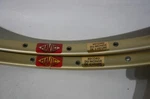 MAVIC80'S Record Du Monde L'heure 28H Gold Color Light Weight Tubular Rim Set. Fixed Price $170.00.