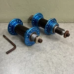 Blue / Black Bullseye 32 Hole Mtb Sealed Bearing Hubs Vintage Bmx Usa Made. Fixed Price $399.99.