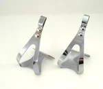 2 Right Side Assymetric Christophe Steel Pedal Toe Clips Small Road Bike (3H). Fixed Price $25.29.