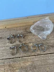 Nos Old School Shimano 6 Piece Cable Clamp Kit-road Bike BMX-25.4 & 19MM-CHROME. Fixed Price $38.36.