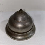 Nickel Plated Steel Service Bell Hotel Lobby Restaraunt School Bar Desk Vintage. Fixed Price $14.95.