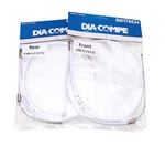 Dia-compe Bmx Bicycle Brake Cable Front And Rear Set White. Fixed Price $28.99.