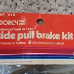 Dorcy Bike Pals Side Pull Brake Kit Universal Front & Rear Chrome Steel Caliper. Fixed Price $30.00.