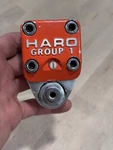 Oldschool Haro Group 1 Anlun Stamped Stem Red Bmx Freestyle Master Sport Gt. Fixed Price $400.00.