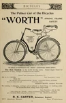 Unusual Tandem Bicycle Ad From The 1890S - 5 X 7 Inch Print. Fixed Price $6.29.