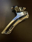 Shimano FD-6600 Ultegra Grey 10-SPEED Double Front Derailleur Braze-on Down Pull. Fixed Price $29.99.