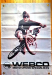 Webco Banner 70/80S Bmx 2X3 Flag Vintage Repro Old School Skyway Db Hutch Se. Fixed Price $15.00.