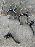 Vintage Bmx Dia Compe 1020 Brake Set With Lever Anodized Black 5583 Japan. Fixed Price $180.00.