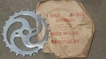 Vintage New Old Stock 522 Wald Skip Tooth Sprocket Chainring Chrome 22X1 Nos. Fixed Price $20.99.