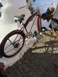 Vintage Montgomery Ward Hawthorne Boys Bicycle Original 2 Speed. Fixed Price $999.00.