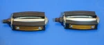 Vintage Bicycle Pedals Set Xl B6 Black With Orange/amber Reflectors Huffy. Fixed Price $110.00.