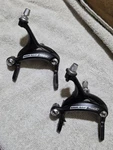 Campagnolo Mirage Black Brake Caliper Pair - Front And Rear Set. Fixed Price $30.00.