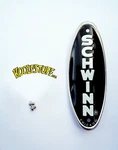Schwinn Bicycle Restoration Head Badge Cotton Picker *black W/ White*scrambler. Fixed Price $17.99.