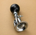 F&r Bugle Trumpet Air Horn Chrome Bicycle Squeeze Schwinn Cruiser Fixie Bike.. Fixed Price $21.99.