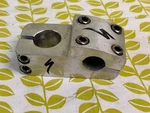 Specialized Bmx Stem 1-1/8IN Threadless 4-BOLT 50MM 22.2 Clamp Fatboy Silver. Fixed Price $48.99.