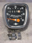 Schwinn Approved Bike Speedometer Chrome 0-60 Mph Head Huret Bicycle. Fixed Price $64.95.