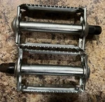 Wald Vintage Bike Pedals 7902 9/16". Fixed Price $28.00.