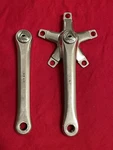 Sugino Gt 170MM Crank Arms Cw Dust Caps Old School Bmx Hutch Performer Pro. Fixed Price $109.99.