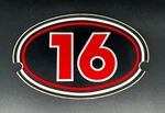 Nos Bmx Motocross Number Plate Sticker/huffy Thunder Road/old School/vintage. Fixed Price $12.99.