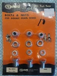 Vintage Chain Ring Bolts Xford Set Of 3 Double Wheel #0751. Fixed Price $30.00.